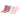 Apollo Bamboe Sneakersokken Kids 4-pack – multi roze
