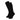 Angro Heavy Terry Merino Kniekousen – zwart