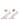 MarcMarcs Lyss Footies Dames 2-pack – wit / beige