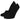 Sarlini Invisible Footies 2-pack – zwart