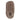 Basset Chenille Hair Kabel Huissloffen – bruin