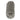 Basset Chenille Hair Kabel Huissloffen – grijs