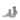 FALKE Cool Kick Quarter Sokken – grijs