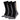 HEAD Performance Stripe Sportsokken 2-pack – zwart