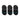 Stance Sportieve Footies 3-pack – zwart