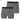 Bombazza Basic Boxershorts 2-pack – grijs melange