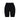 Marianne Seamless Short Dames – zwart