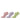 O'Neill Sneakersokken 3-pack – bloesem / paars / groen