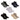 Boru Bamboo Bamboe Sneakersokken Badstof Voetbed, 2-pack