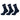 O'Neill Klassieke Sportsokken 3-pack – marine
