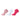 O'Neill Sneakersokken 3-pack – oud roze wit
