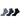 O'Neill Quarter Sokken 3-pack – grijs / antraciet