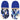 XPOOOS Bonnie Footies Dames