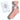 Burlington Argyle Gift Box Dames Sokken – grijs / roze