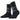 Burlington Cosy Argyle Merino Huissokken Dames – zwart