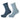Basset Streep & Nop Huissokken Dames 2-pack – blauw, citadel