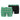 Puma Basic Boxershorts Heren 2-pack – groen
