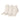 Puma Effen Quarter Sokken 3-pack – oatmeal