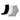 Puma Effen Quarter Sokken 3-pack – grijs / wit / zwart
