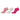 O'Neill Sneakersokken 3-pack – oud roze / wit roze
