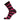 UphillSport Gestreepte Merino Sokken – roze