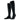 Burlington Leeds Merino Kniekousen Heren – zwart
