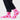 Happy Socks Heart Sokken Roze